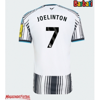 Newcastle United Joelinton #7 Tricou Fotbal Replică 2026-27 Barbati Acasa